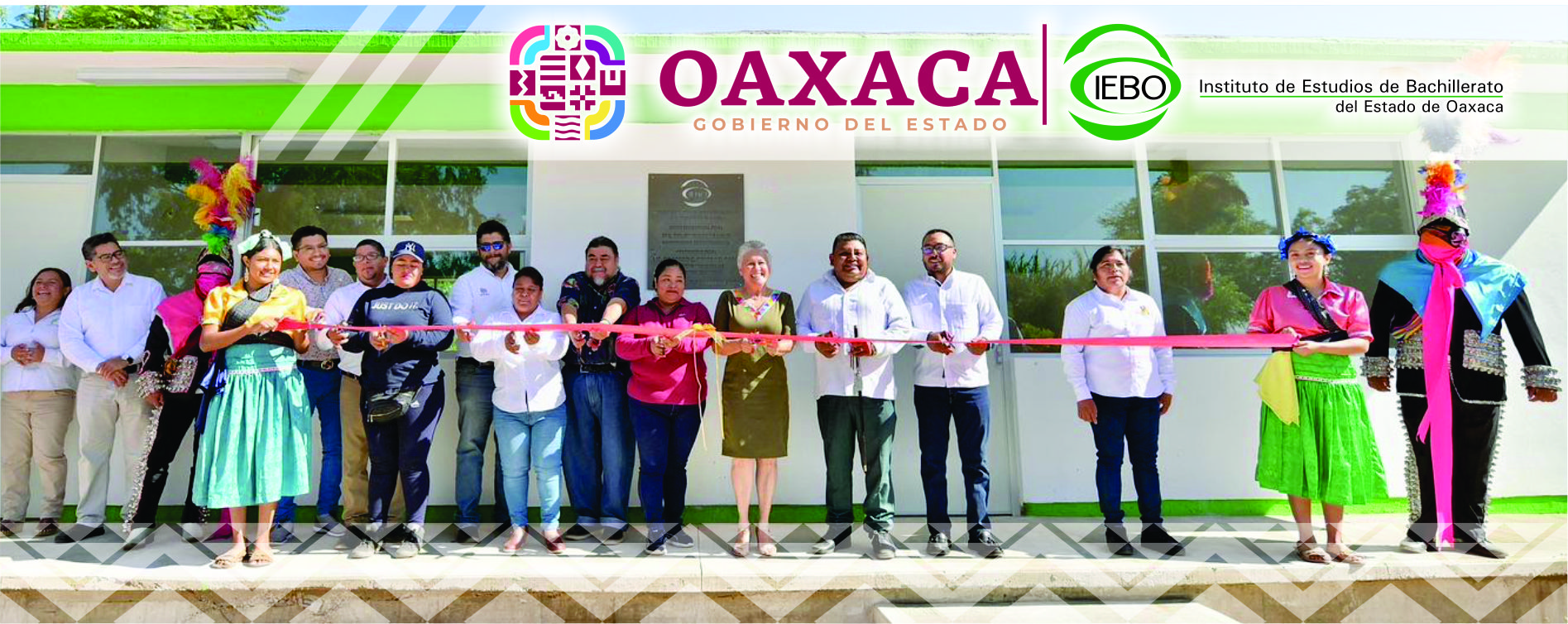 Inauguran aulas y baños en el Plantel 03 “San Pedro Ixtlahuaca” del IEBO